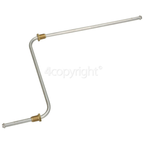 Rangemaster Right Hand Rear Hotplate Pipe Assembly