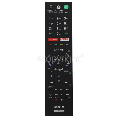 Sony FW49XE9001 RMFTX200 Remote Control