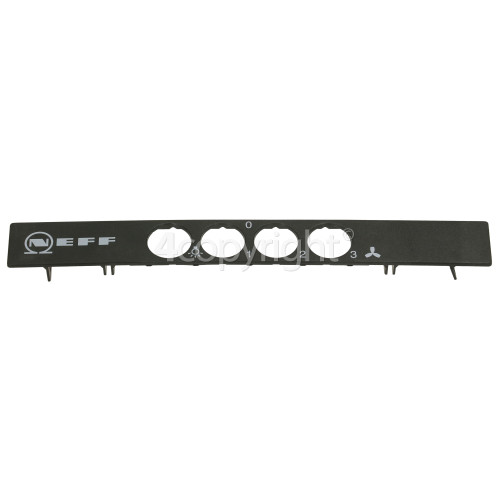 Neff D66B21N0GB/01 Panel-facia