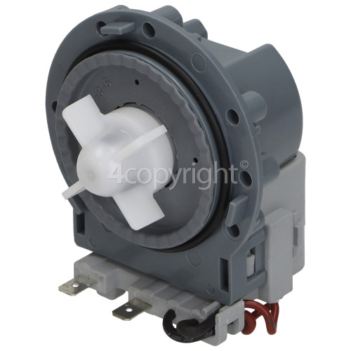 LG F1402FDS5 Drain Pump (With Round Top Screw On & Front Terminals / Ribbed Impeller Surrond ) : Hanyu B20-6AC