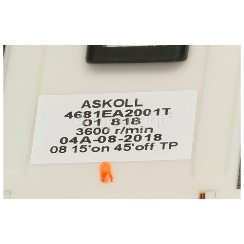 LG Drain Pump : Askoll 4681EA2001T Or Plaset 65468 80w