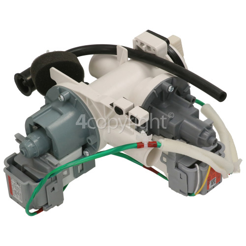 Samsung WF1804WPU Double Drain Pump & Filter Assembly : 2 Hanyu B15.6A 34w Or 2 WuXi Haoli PX2025-1