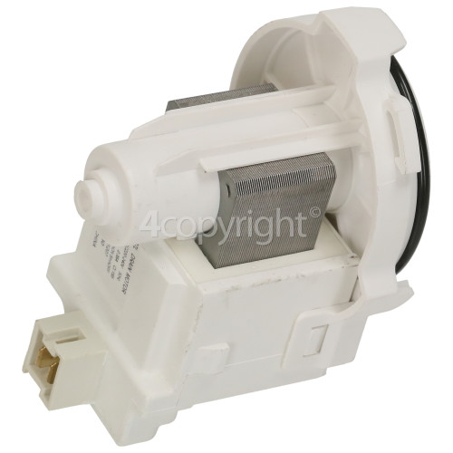 Hisense HS6120W Drain Pump (Round Top Twist On) : Leili Changzhou BPX2.1887l : Also Fits Asko & HISENSE HU63CW Etc.
