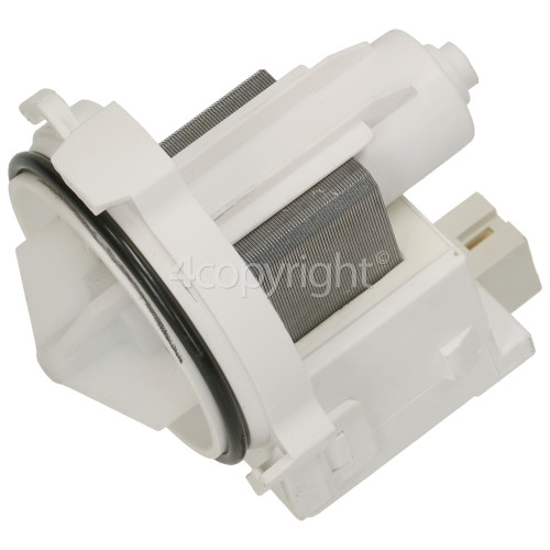 Hisense HS6120W Drain Pump (Round Top Twist On) : Leili Changzhou BPX2.1887l : Also Fits Asko & HISENSE HU63CW Etc.