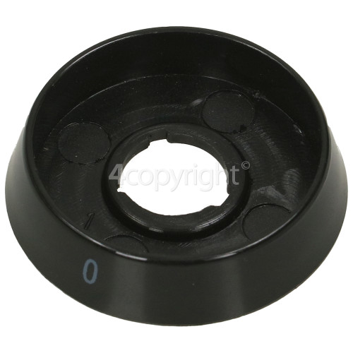 Control Knob Ring - Black