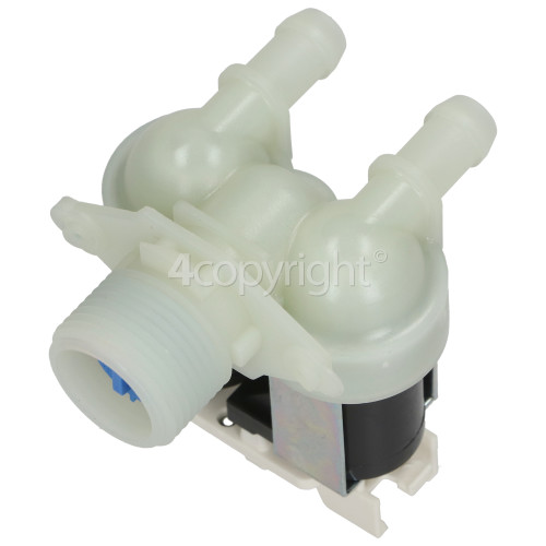 Hisense WFP8014V Double Solenoid Inlet Valve : CQC, FPS270G3 180Deg. With 11mm Outlets