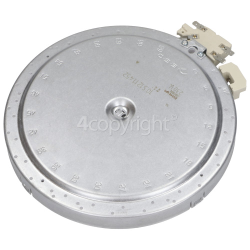 Baumatic BKF16 Left Front Burner 1000/2200W 230DIAM | www 