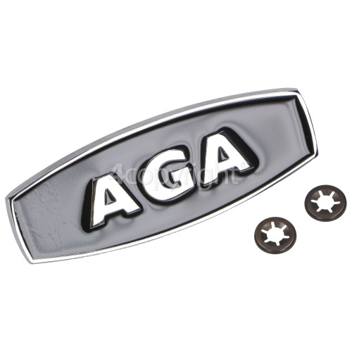 Rangemaster 121230 MASTERCHEF DELUXE 90 DF - BLACK Aga Name Badge