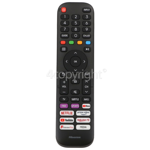 Hisense Remote Control EN2AG30H