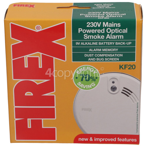 Kidde Firex Mains Optical Smoke Alarm