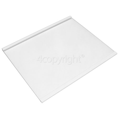 LG Upper Freezer Glass Shelf Assembly : 310x260mm