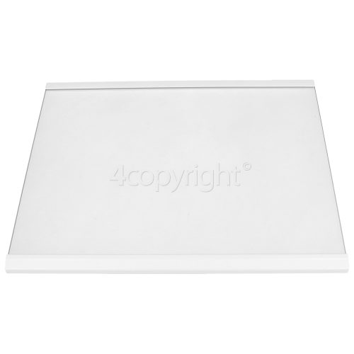 LG Upper Freezer Glass Shelf Assembly : 310x260mm