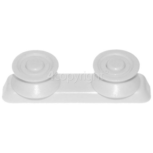 Candy Upper Dishwasher Basket Wheels / Runner Support