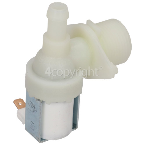 Whirlpool Cold Water Single Solenoid Inlet Valve : 90Deg. With 12 Bore Outlet