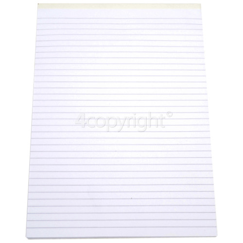 Staples Advantage A4 Memo Pad - 80 Leaf