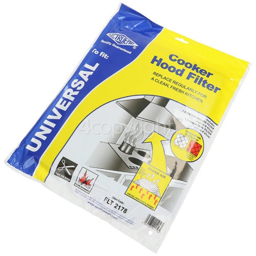 Caple Cooker Hood Grease Paper & Carbon Filter Kit Grease Filter