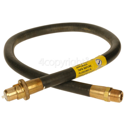 3ft Straight Bayonet Gas Cooker Hose (Non-lpg)