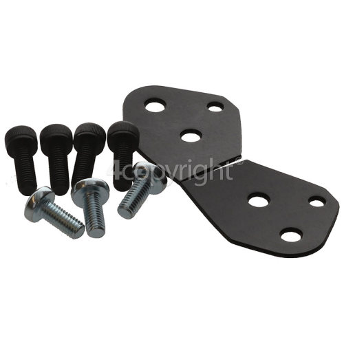 Rangemaster 8095 90 DF NG FSD black/brass Handle Kit