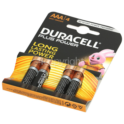 Duracell AAA Batteries (PACK4) Single Pack