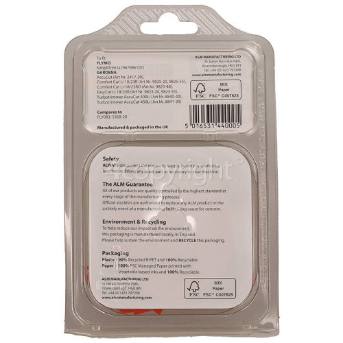 GA400 Plastic Blades (Pack Of 20)