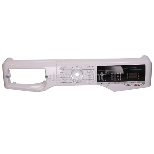 Hoover Control Panel Fascia Assembly - White