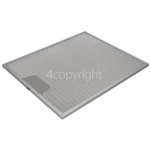 Rangemaster 6305 CH90 Electric black/chrome badge - upto serial number 100000 Metal Mesh Grease Filter - 300mm X 253mm