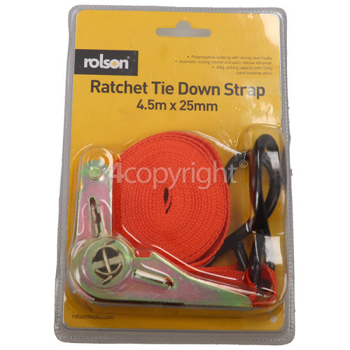 Rolson Ratchet Tie Down / Bungee Lugage / Goods Etc. : Car. Van Etc.