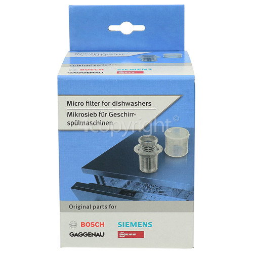 Bosch Neff Siemens Cylindrical Micro Filter