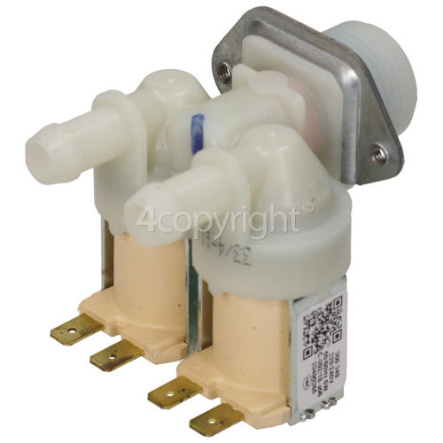 Funix Cold Water Double Solenoid Inlet Valve : 180Deg. 12 Bore Outlets