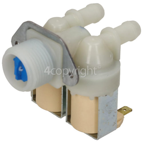 Electrolux Group Cold Water Double Solenoid Inlet Valve : 180Deg. 12 Bore Outlets