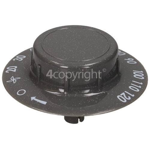 Indesit Timer Control Knob - Graphite