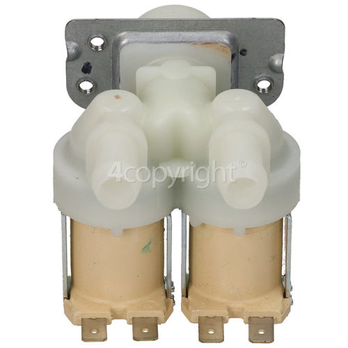 LG Cold Water Double Solenoid Inlet Valve : 180deg. With 12 Bore Outlets