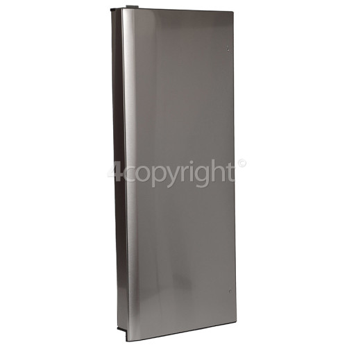 Rangemaster Left Fridge Door Without Dispenser - Stainless Steel