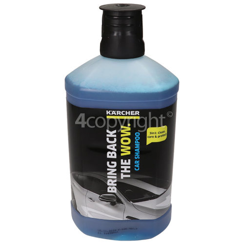 Karcher Wash & Wax Plug 'N' Clean Car Shampoo - 1 Litre