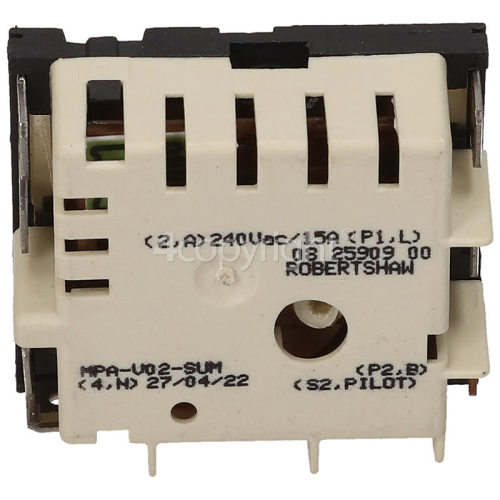 New World Oven Energy Regulator Dual : Invensys: MPA-V02-SUM