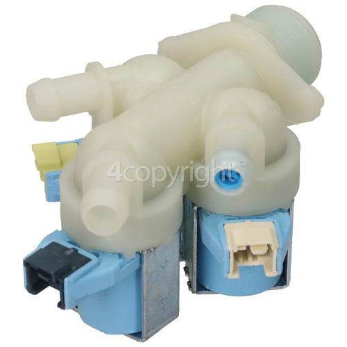 Blomberg Cold Water Triple Solenoid Inlet Valve : 180Deg. 12 Bore Outlets / Tag Fit