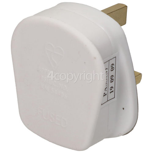 Wellco 3A Fused Mains Plug