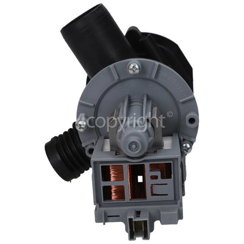 Daewoo Drain Pump Assembly ( With Flap On Short Housing ) : Askoll M115 ART: RC0020 Code: 15002160601 Or Askoll M116 RS0751 PMP007AR 25w