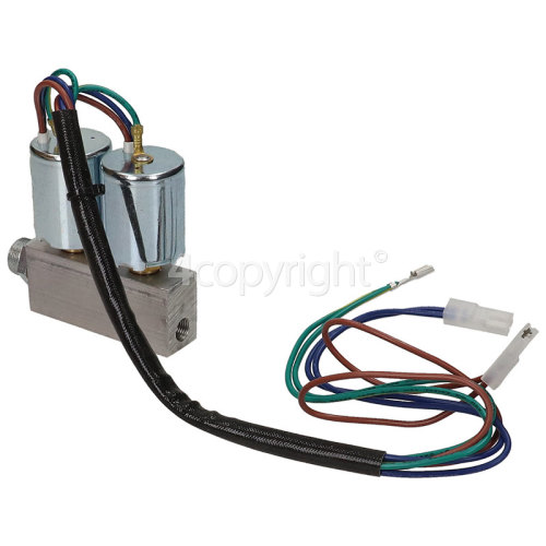 Rangemaster 91930 PROFESSIONAL PLUS 90 NG BLACK Double Solenoid Valve