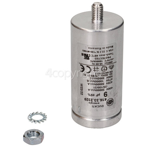 Hotpoint Capacitor 9UF 2TAG