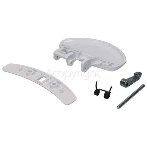 Zanker 1000 Door Handle Kit - White