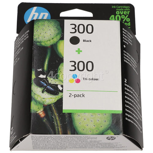 Hewlett Packard Genuine No.HP300 Combo-Pack (CN637EE)