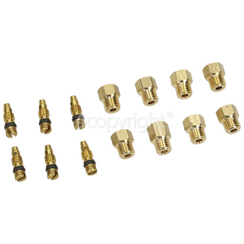 Rangemaster Injector Conversion Kit Natural Gas To LPG Plus Technical