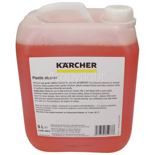 Karcher Plastic Cleaner Detergent - 5 Litre