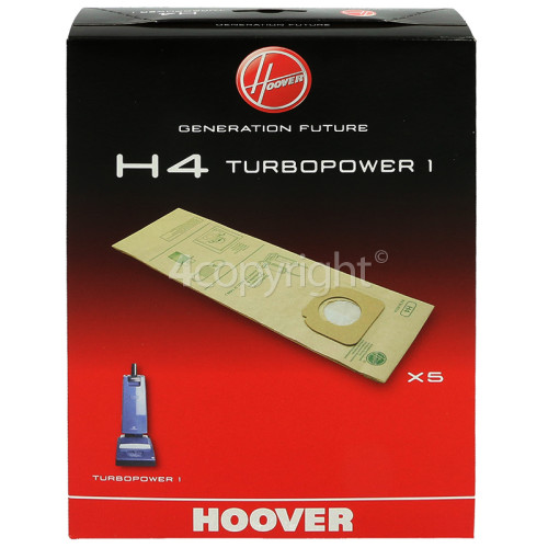 Hoover H4 Dust Bag (Pack Of 5)