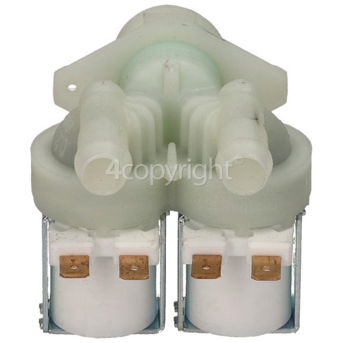 A1249RLB Cold Water Double Solenoid Inlet Valve : 180Deg. 12 Bore Outlets