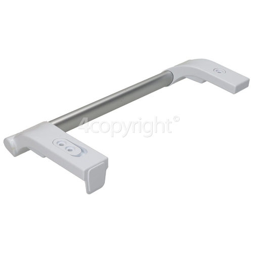 Cannon Door Handle - Polar White