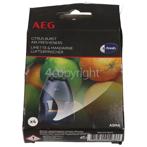 AEG S-fresh™ Citrus Burst Air Freshener - Pack Of 4