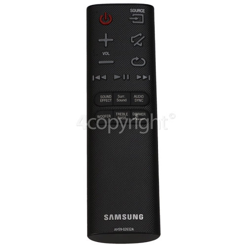 Samsung AH59-02632A Soundbar Remote Control