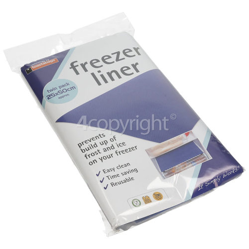 Toastbag 25 X 50CM (250X500MM) Freezer Drawer Liner (Twin Pack)